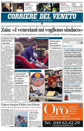 Cover of Corriere del Veneto (Padova e Rovigo)