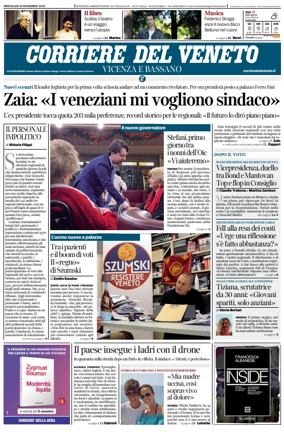 Cover of Corriere del Veneto (Vicenza e Bassano)