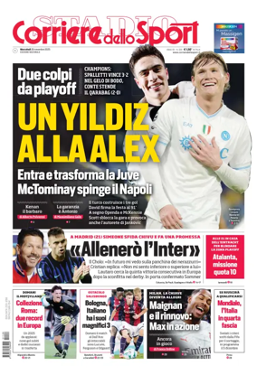 Cover of Corriere dello Sport (Nazionale)