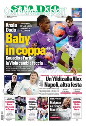 Cover of Corriere dello Sport Stadio (Emilia)