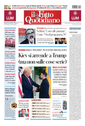 Cover of Il Fatto Quotidiano