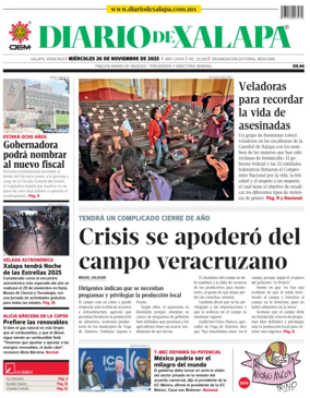 Cover of Diario de Xalapa