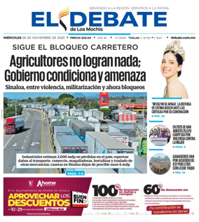 Cover of El Debate de Los Mochis