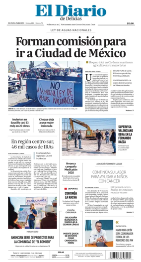 Cover of El Diario de Delicias