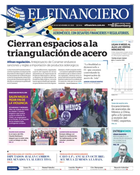 Cover of El Financiero