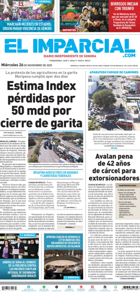 Cover of El Imparcial