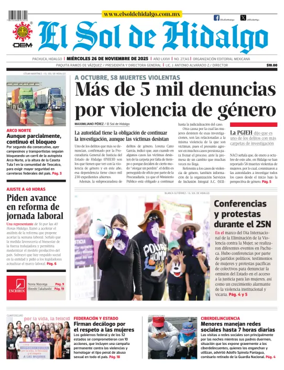 Cover of El Sol de Hidalgo