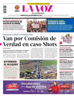 Cover of La Voz de la Frontera