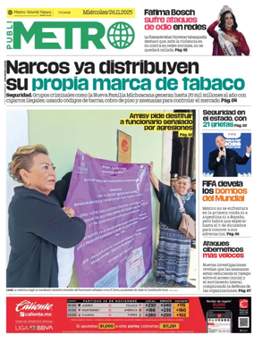 Cover of Publimetro Quintana Roo