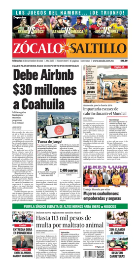 Cover of Zócalo Saltillo