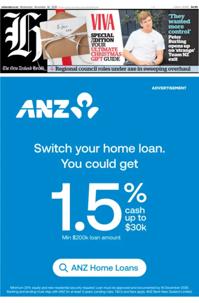 Cover of The New Zealand Herald