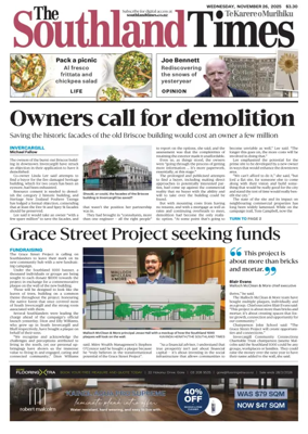 Cover of The Southland Times