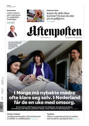 Cover of Aftenposten