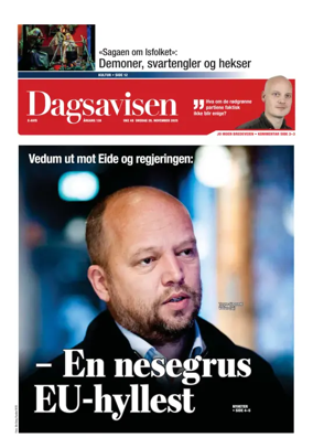 Cover of Dagsavisen