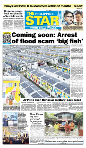 Cover of The Philippine Star