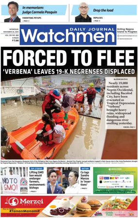 Cover of Watchmen Daily Journal