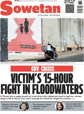 Cover of Sowetan