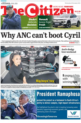 Cover of The Citizen (Gauteng)