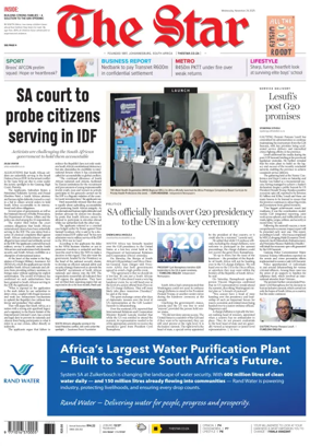 Cover of The Star Early Edition
