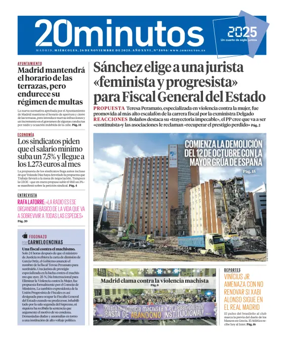Cover of 20 Minutos Madrid