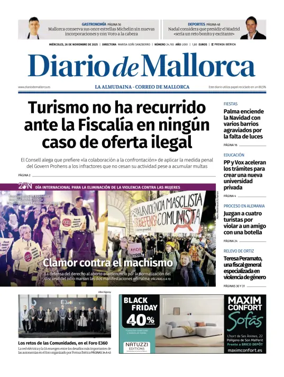 Cover of Diario de Mallorca