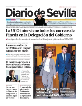 Cover of Diario de Sevilla
