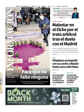 Cover of Diario Informacion (Elche y Vega Baja)
