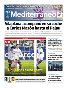 Cover of El Periódico Mediterráneo