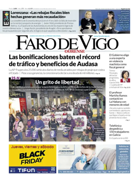 Cover of Faro de Vigo (Ourense)