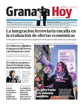 Cover of Granada Hoy