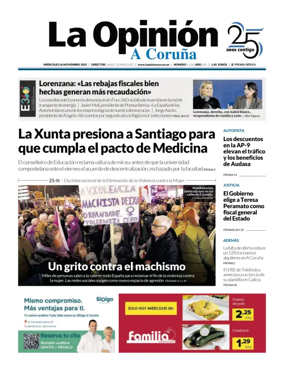 Cover of La Opinion de A Coruna