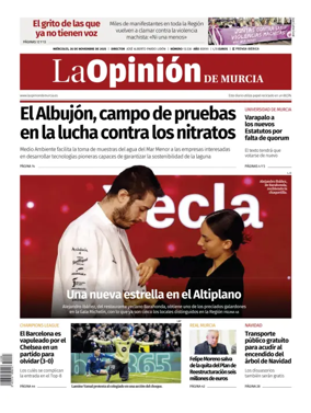 Cover of La Opinión de Murcia