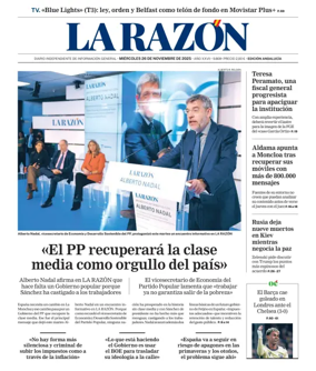 Cover of La Razon (Andalucia)