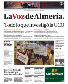 Cover of La Voz de Almería