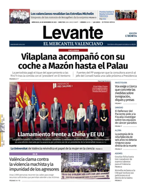 Cover of Levante EMV (Horta)