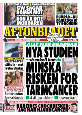 Cover of Aftonbladet