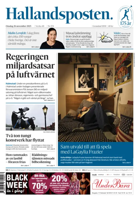 Cover of Hallandsposten