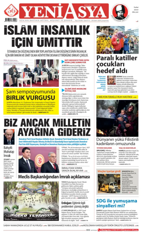 Cover of Yeni Asya