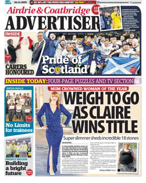 Cover of Airdrie & Coatbridge Advertiser