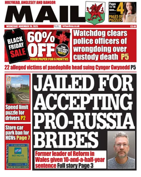 Cover of Bangor Mail