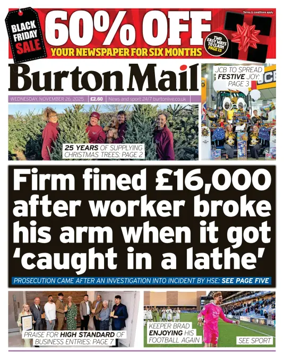 Cover of Burton Mail