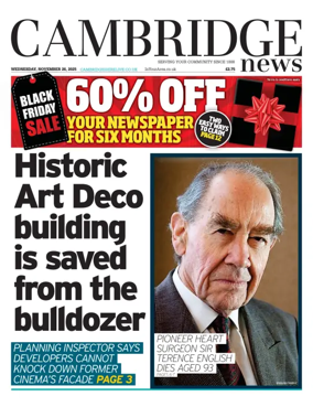 Cover of Cambridge News