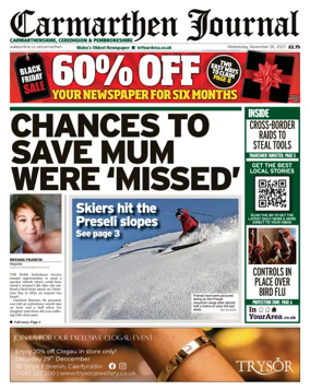 Cover of Carmarthen Journal