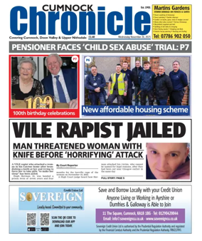 Cover of Cumnock Chronicle