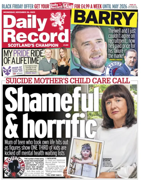 Cover of Daily Record