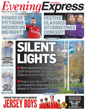 Cover of Evening Express (Extra Edition)