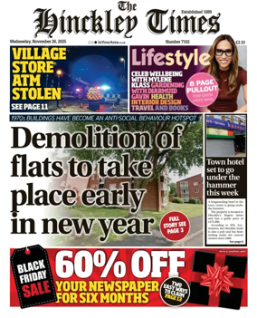 Cover of Hinckley Times