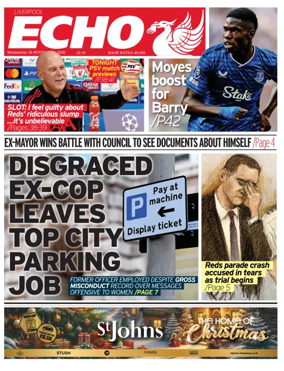 Cover of Liverpool Echo