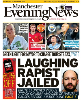 Cover of Manchester Evening News