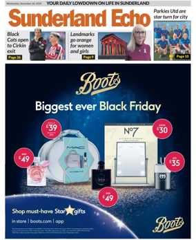 Cover of Sunderland Echo